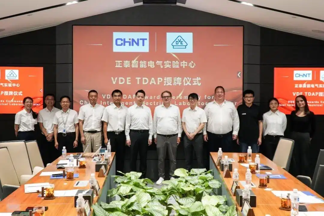 CHINT Electrical Lab Center Earns VDE-TDAP Accreditation